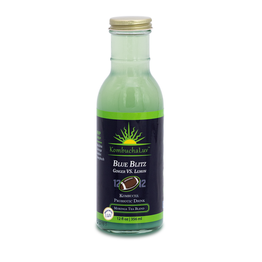 KombuchaLuv Blue Blitz Probiotic Drink Washington State