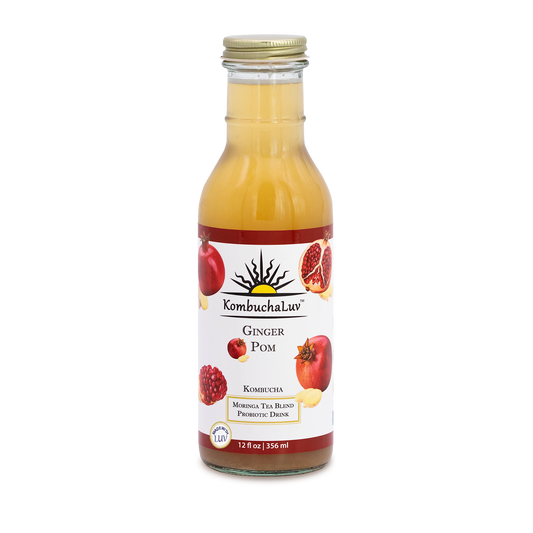 KombuchaLuv Ginger Pom Probiotic Drink Washington State