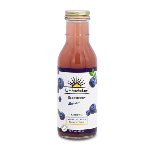 KombuchaLuv Blueberry Delight Probiotic Drink Washington State