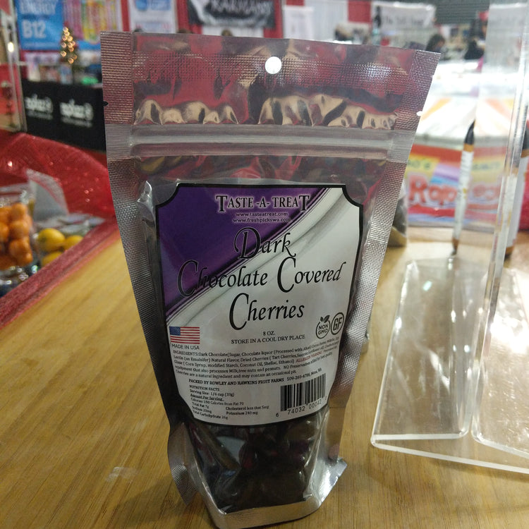 Dark Chocolate covered cherries